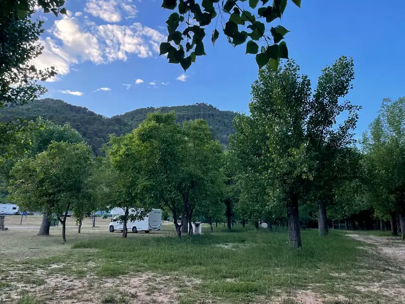 Pitches for motorhomes